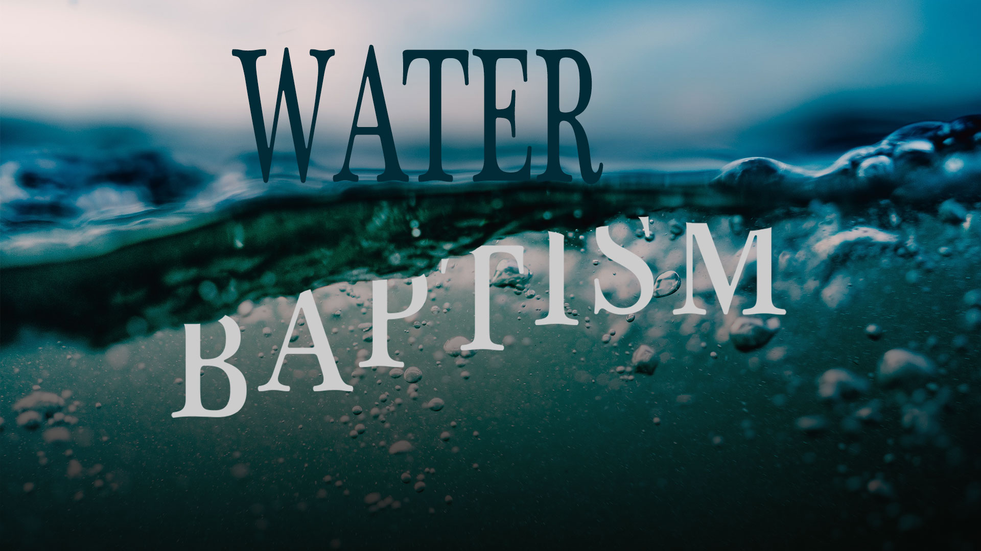 What Is The Spiritual Meaning Of Water Baptism at William Turnage blog